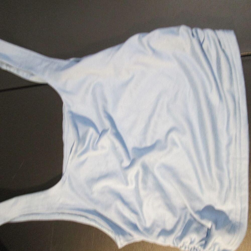 Jrs size s blue half top by shein